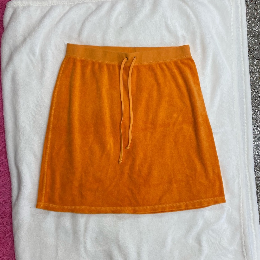 Juicy Couture terrycloth skirt